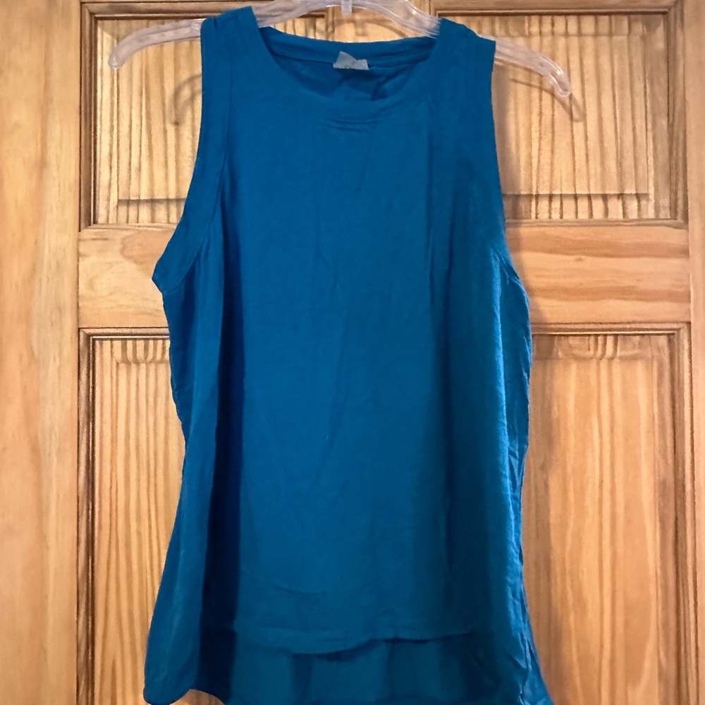 CALIA Blue Relaxed Tank Top